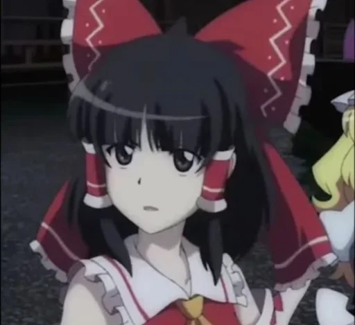 🀄 Стикер «Reimu» для Telegram