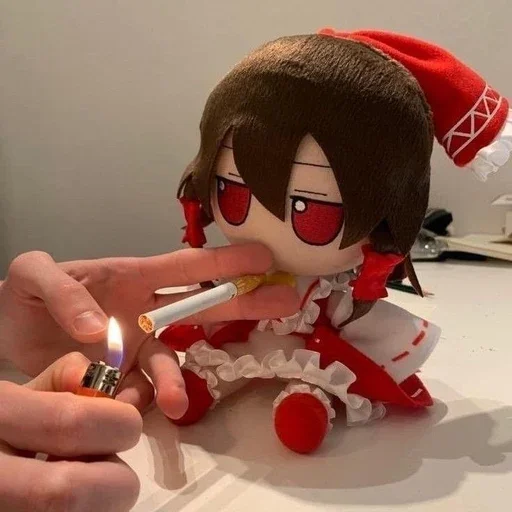 🀄 Стикер «Reimu» для Telegram
