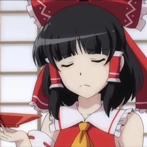 🀄 Стикер «Reimu» для Telegram