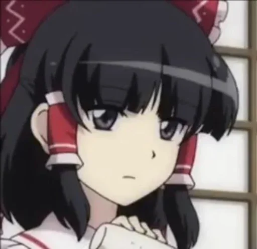 🀄 Стикер «Reimu» для Telegram