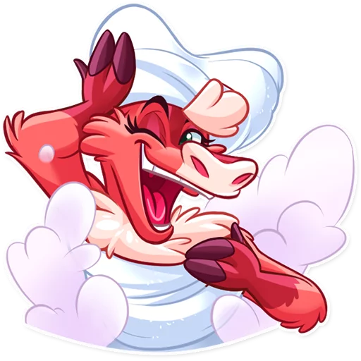 🧖‍♀️ Стикер «Reindeer Party» для Telegram