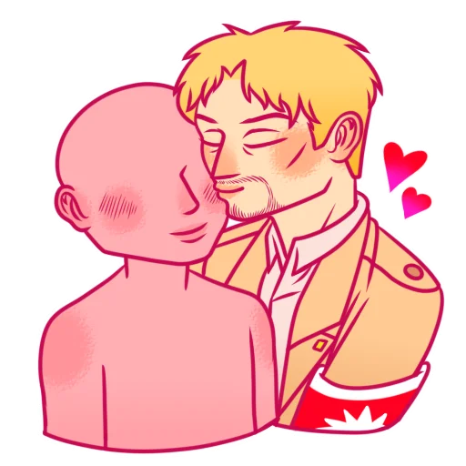 😘 Стикер «Reiner Braun Райнер Браун (cr. Nazaltam)» для Telegram