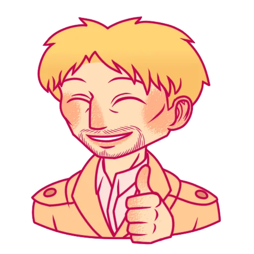 👍 Стикер «Reiner Braun Райнер Браун (cr. Nazaltam)» для Telegram