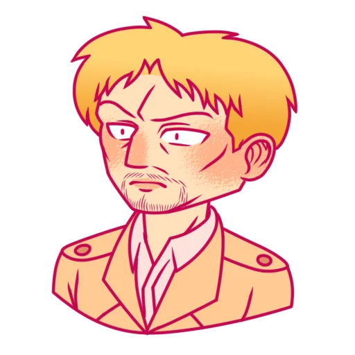 🤨 Стикер «Reiner Braun Райнер Браун (cr. Nazaltam)» для Telegram