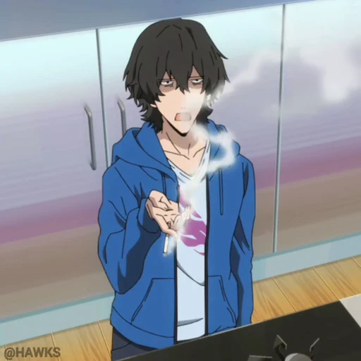 🚬 Стикер «Suwa Rei» для Telegram