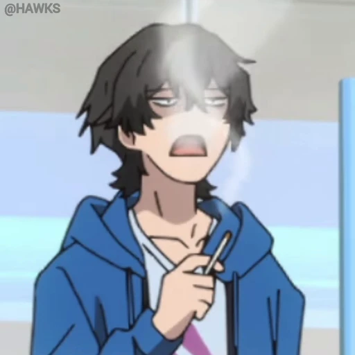 🚬 Стикер «Suwa Rei» для Telegram