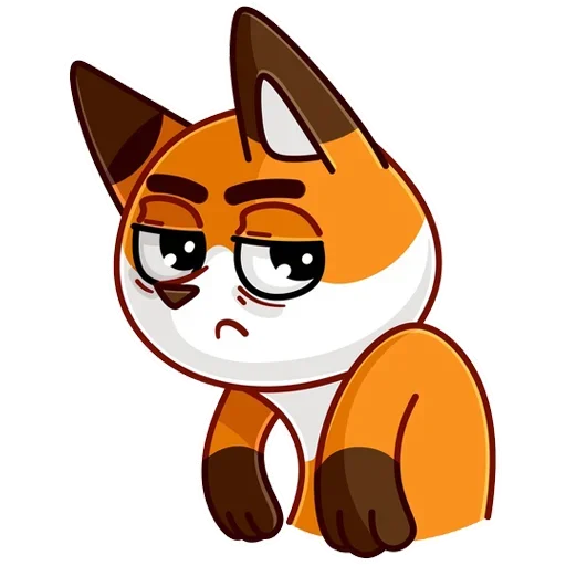 😕 Стикер «Отклонённые персонажи» для Telegram