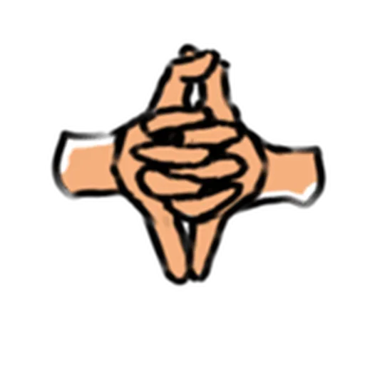 💤 Стикер «Nakaji hand» для Telegram