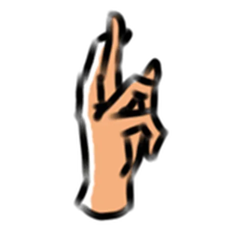 🤨 Стикер «Nakaji hand» для Telegram