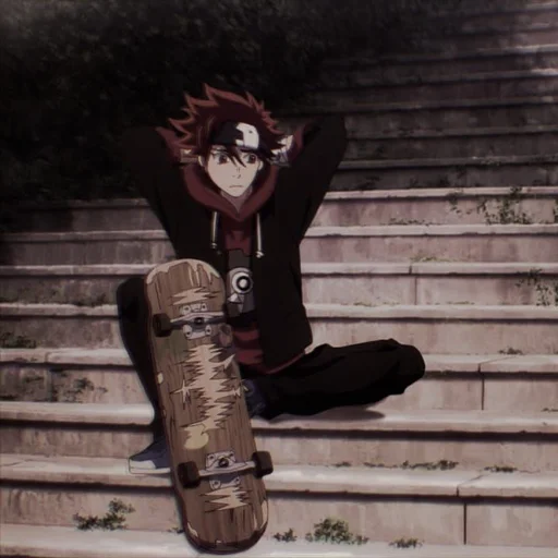☄ Стикер «Reki Kyan SK8 the infinity» для Telegram