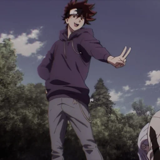 ☄ Стикер «Reki Kyan SK8 the infinity» для Telegram