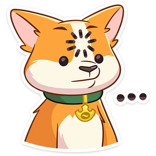 🐶 Стикер «Миксик и жиза» для Telegram
