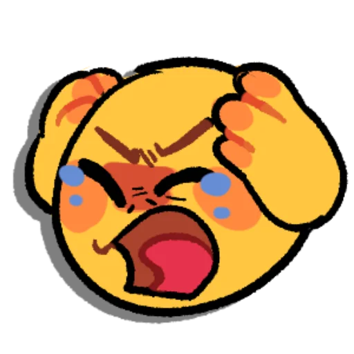 😥 Стикер «uwu face» для Telegram