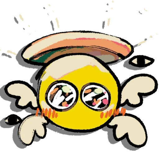 😇 Стикер «uwu face» для Telegram