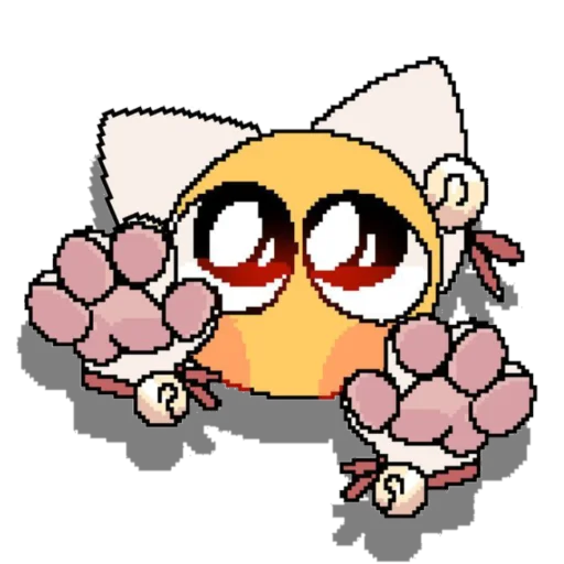 🤩 Стикер «uwu face» для Telegram