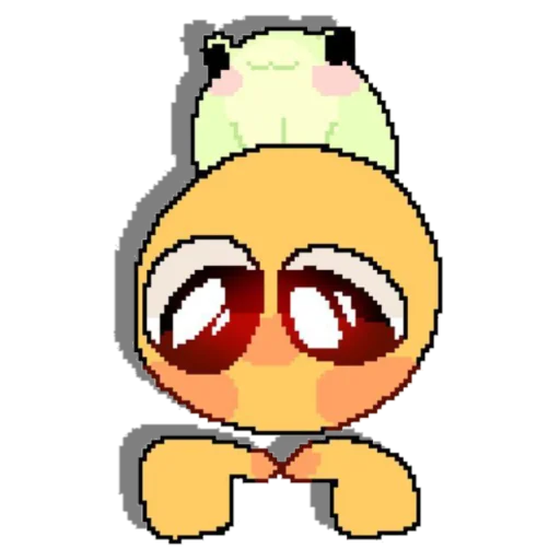 🐸 Стикер «uwu face» для Telegram