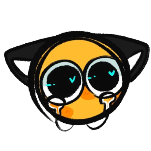 😿 Стикер «uwu face» для Telegram
