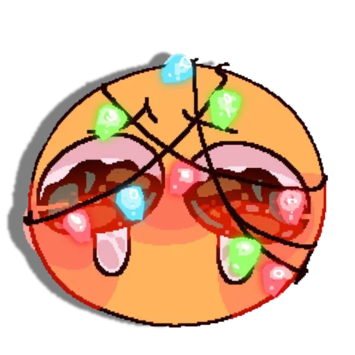 😶 Стикер «uwu face» для Telegram