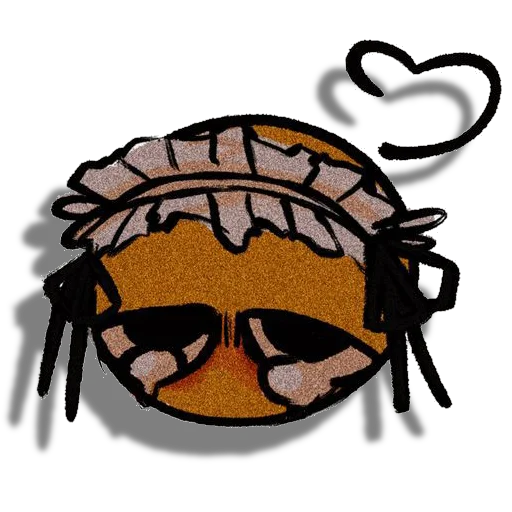 😔 Стикер «uwu face» для Telegram