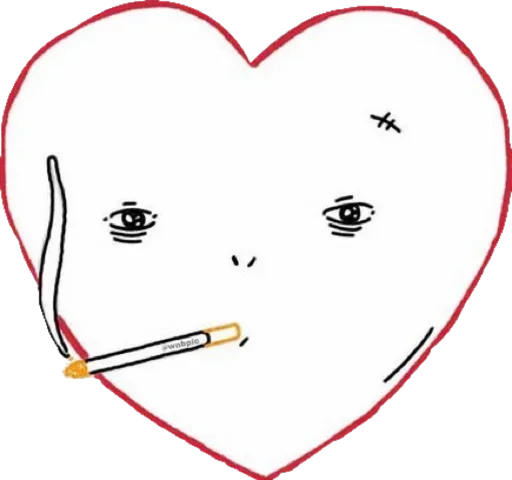 🚬 Стикер «Relax» для Telegram