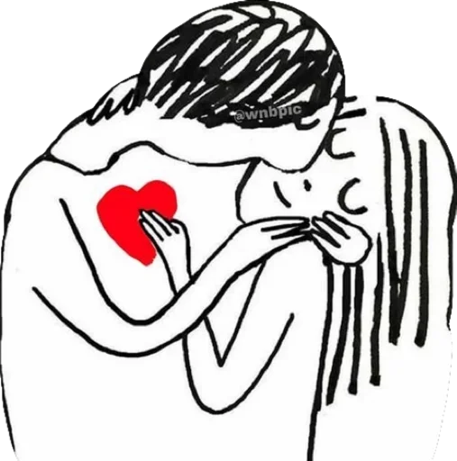 👩‍❤️‍👨 Стикер «Relax» для Telegram