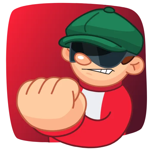 ✊ Стикер ««Рельс» для Telegram