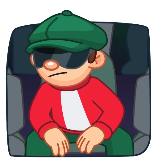 🤨 Стикер ««Рельс» для Telegram