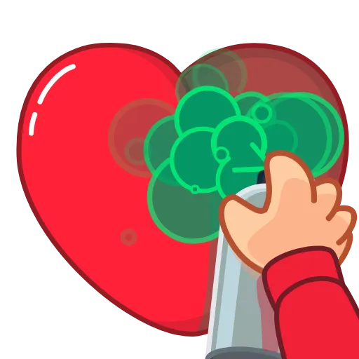 ❤️ Стикер ««Рельс» для Telegram