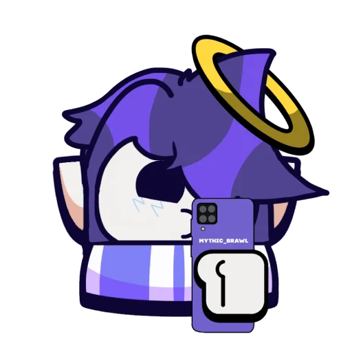 🤳 Стикер «Remastered Mythic_brawl» для Telegram