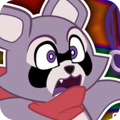 😨 Стикер «Rembly the raccoon» для Telegram