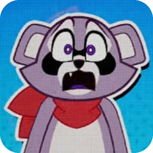 😮 Стикер «Rembly the raccoon» для Telegram