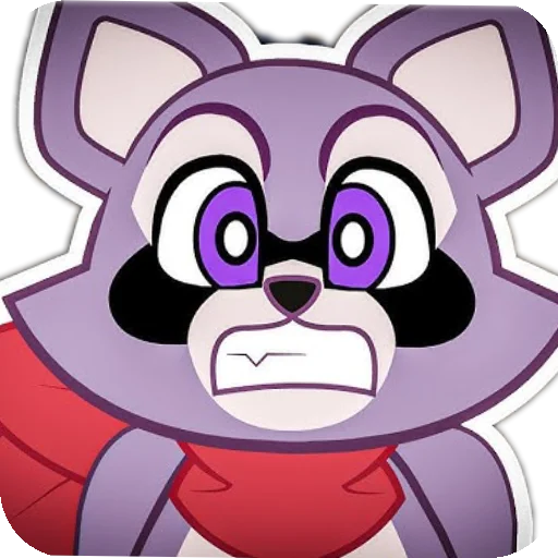 😕 Стикер «Rembly the raccoon» для Telegram