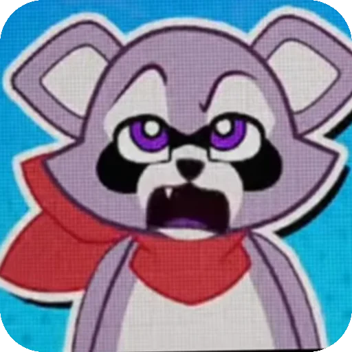 😟 Стикер «Rembly the raccoon» для Telegram
