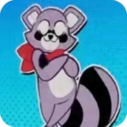 ☺ Стикер «Rembly the raccoon» для Telegram
