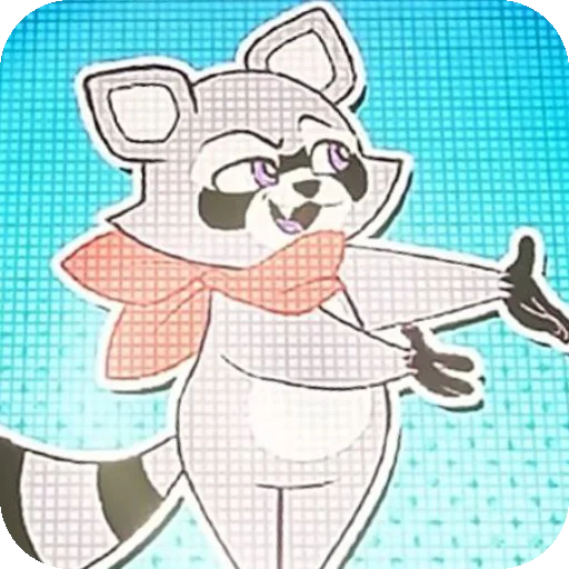 😏 Стикер «Rembly the raccoon» для Telegram