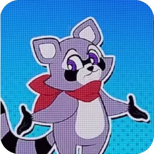 😕 Стикер «Rembly the raccoon» для Telegram