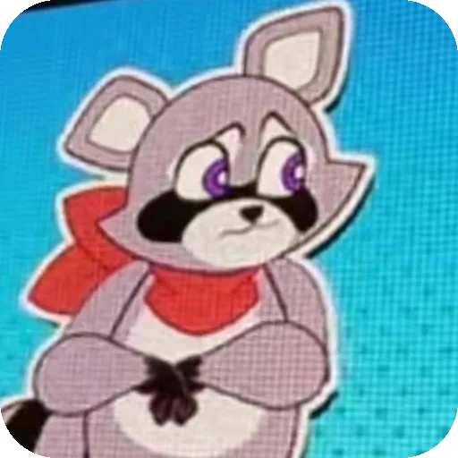 🥺 Стикер «Rembly the raccoon» для Telegram