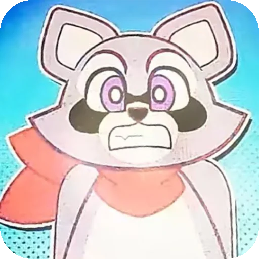 😟 Стикер «Rembly the raccoon» для Telegram