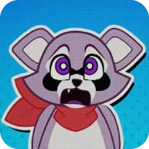 🔳 Стикер «Rembly the raccoon» для Telegram