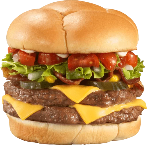 🍔 Стикер «Real Emoji» для Telegram