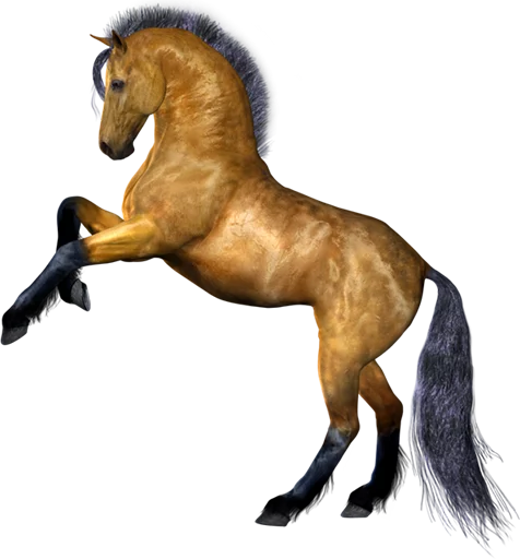 🐴 Стикер «Real Emoji» для Telegram