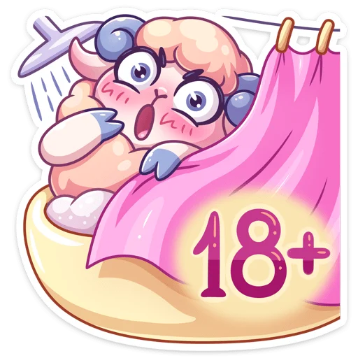 🚿 Стикер «Реми» для Telegram