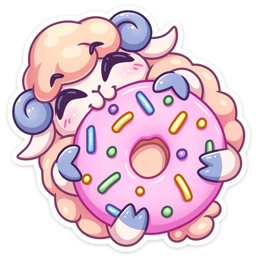 🍩 Стикер «Реми» для Telegram