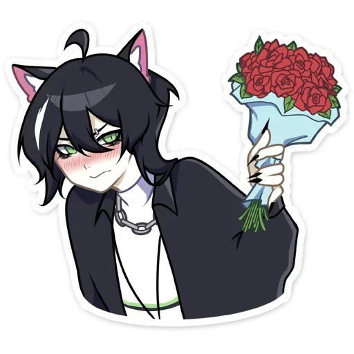 💐 Стикер «Рен без надписей» для Telegram