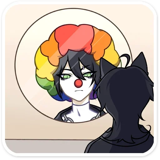 🤡 Стикер «Рен без надписей» для Telegram