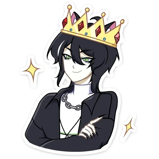 👑 Стикер «Рен без надписей» для Telegram