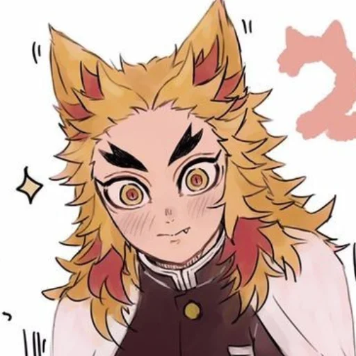 Стикерпак Rengoku Kejuro для Telegram
