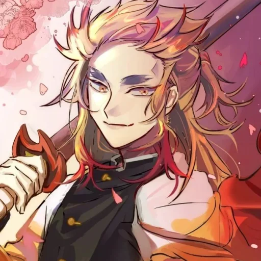 🙂 Стикер «Rengoku Kejuro» для Telegram