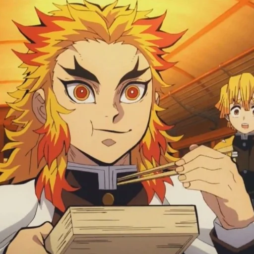 🍱 Стикер «Rengoku Kejuro» для Telegram
