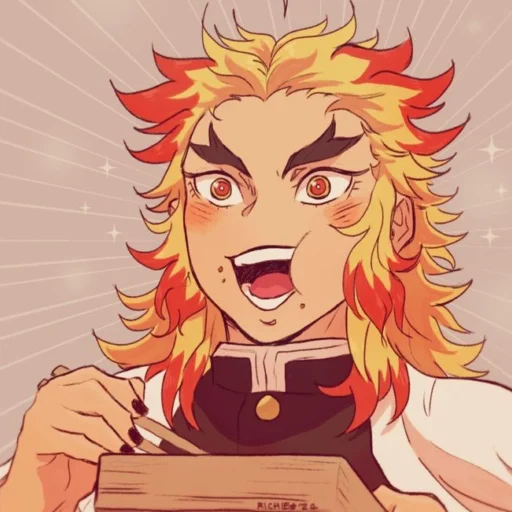 🍱 Стикер «Rengoku Kejuro» для Telegram